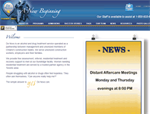 Tablet Screenshot of denovo.ca